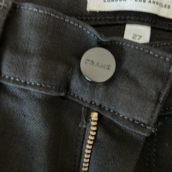 Ali High Rise Skinny in Herring by Frame - Picture 10 of 12